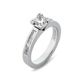 Princess Cut Diamond Engagement Ring - Dracakis Jewellers